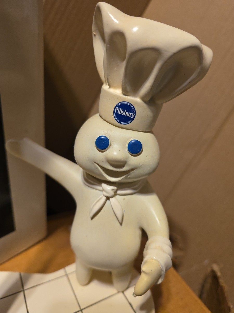 Pillsbury Doughboy Poppin'Fresh PAPER TOWEL HOLDER 2006 IIN BOX | eBay