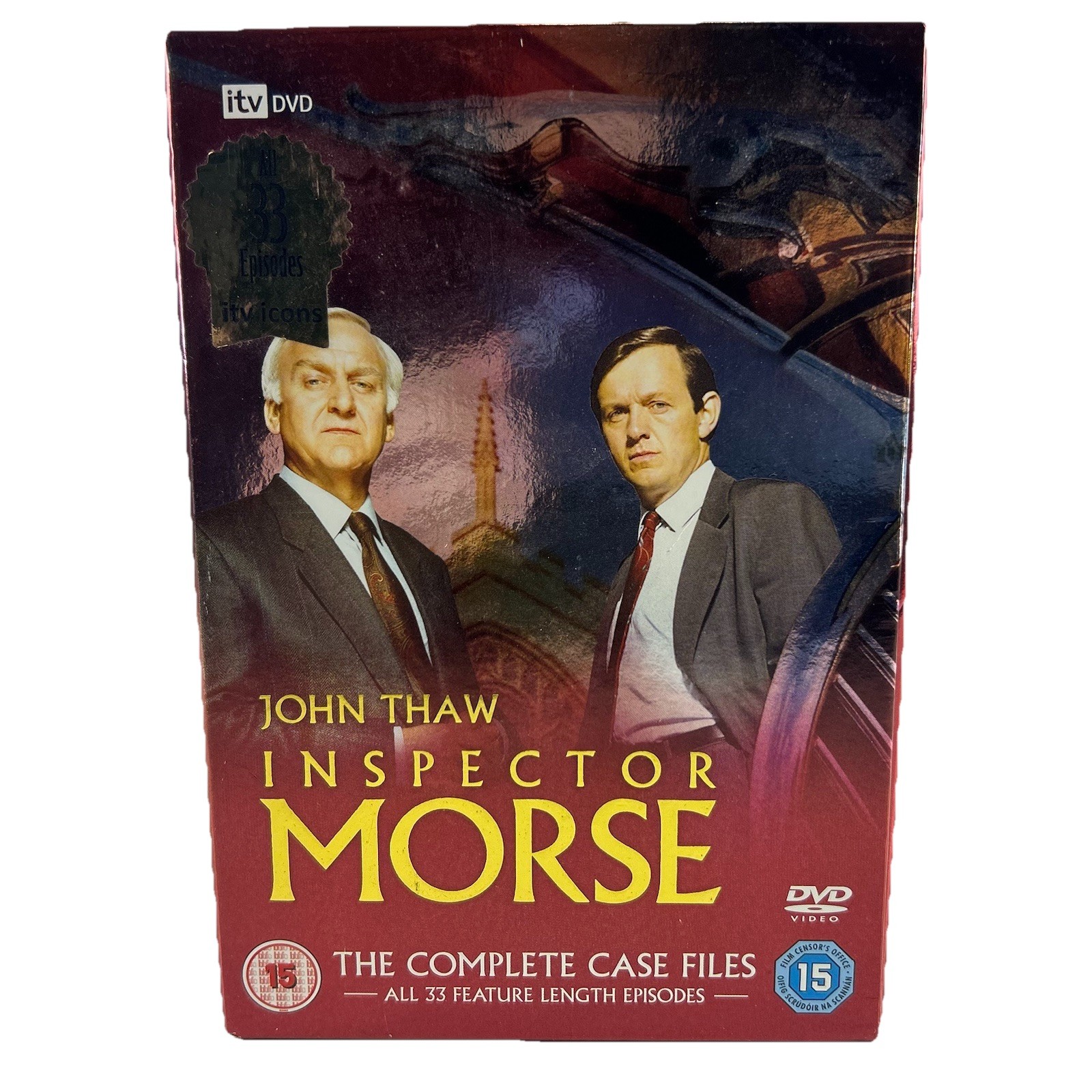 Inspector Morse The Complete Case Files DVD Boxset18 Discs 33 Episodes Region 2