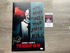 Jenna Kanell Signed Terrifier 11x17 Photo JSA COA Tara Heyes Art The Clown Jenna Kanell Signed Terrifier 11x17 Photo JSA COA Tara Heyes Art The Clown