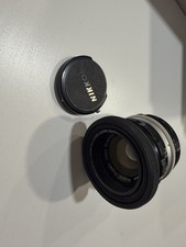 Nikon NIKKOR S Auto 50mm F/1.4 Prime Lens From JAPAN with Lens Hood