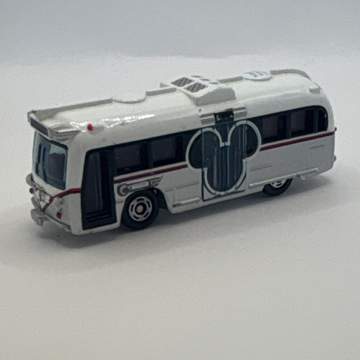 Disney Resort Cruiser Diecast Bus White & Black Mickey Mouse