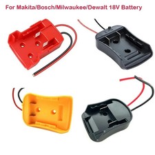 Power Connector DIY Battery Adapter Holder Dock For DeWalt 18V/20V Max Battery