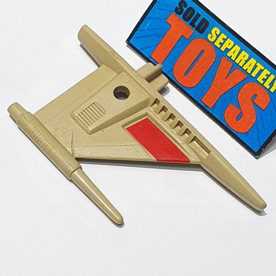 Capsela Space Link Space Hawk RIGHT WING original 1986 Coleco vehicle part * - Image 4 of 4
