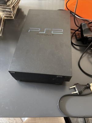 Sony Playstation 2 Spielkonsole - Schwarz (SCPH-35004)