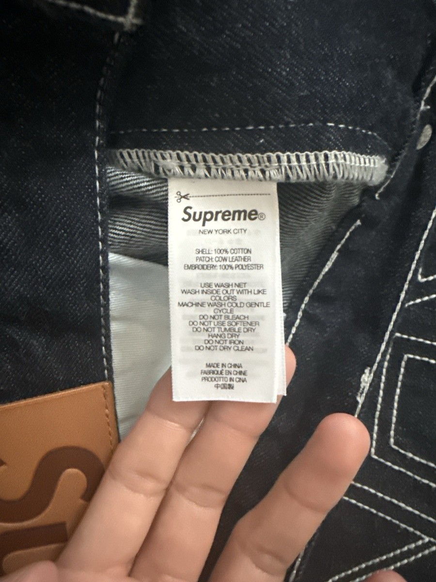 Supreme Stars Topstitch Baggy Jean “Indigo” | eBay