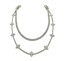 Silver Star, Cross, Double Chain Wallet Chain Pant Chains for Jeans/Pants