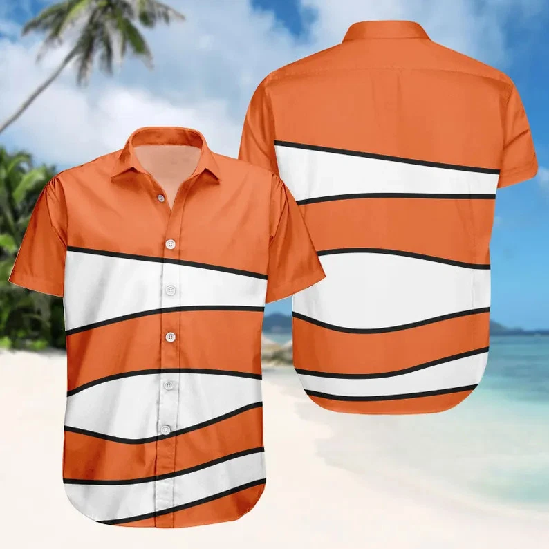 Disney Finding Nemo Nemo Cosplay Halloween Hawaiian Shirt