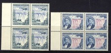 RHODESIA & NYASALAND QE II 1955 Discovery of Victoria Falls SG 16 & SG 17 MNH