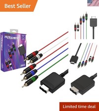 Retro Prism 6ft Component Cable for GameCube - Ultimate Gaming Experience