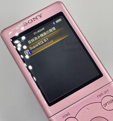 Sony Walkman NW-S774 8GB Bluetooth Digital Audio Player Pink