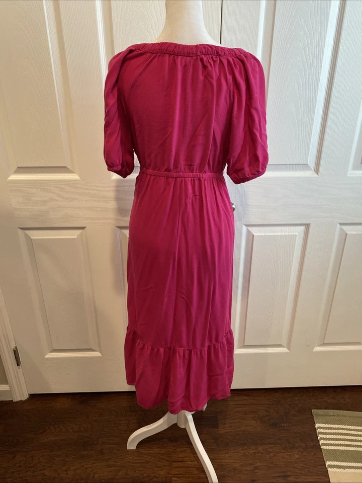 Vestido de Maternidad Ingrid and Isabel Manga Corta Talla Mediana Rosa @ Foto 4 de 4