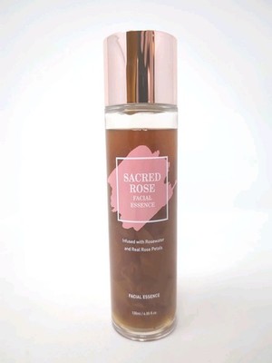 Sacred Rose Facial Essence JJ Beauty Rosewater Rose Petals 4.05oz Korean Beauty 
