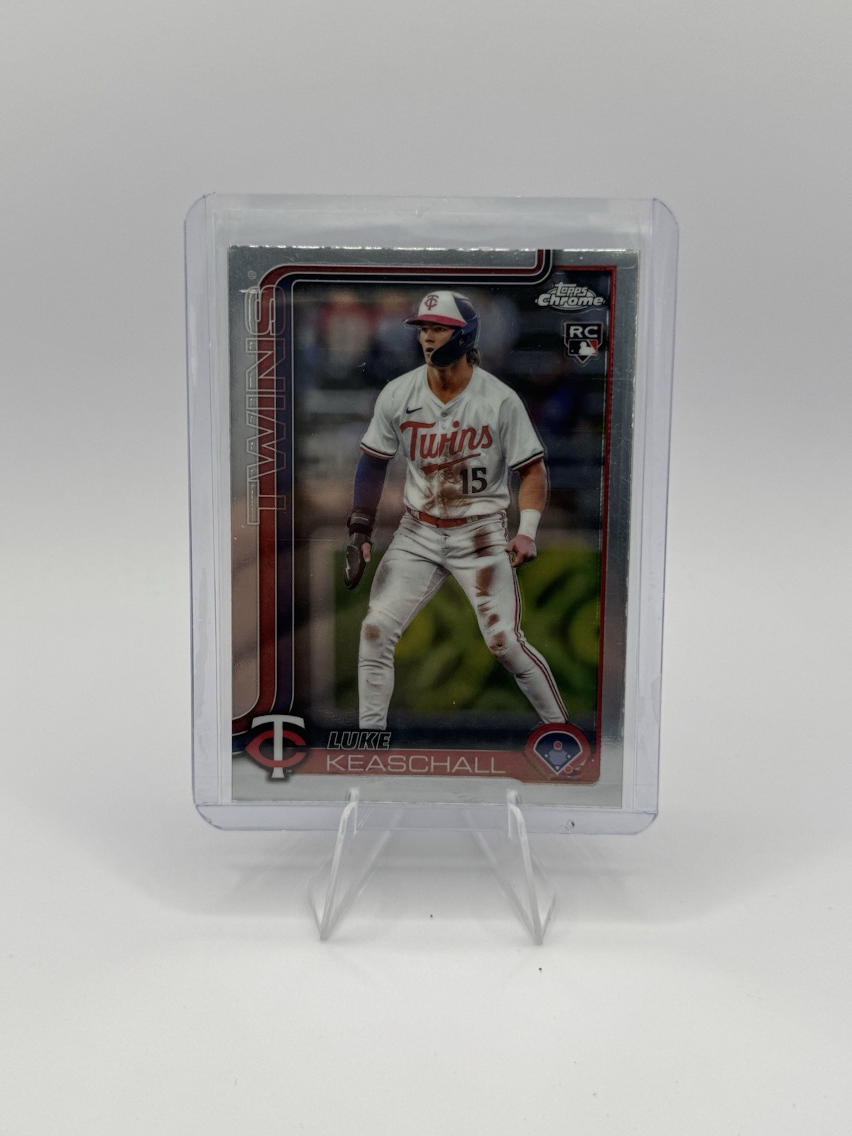 2025 Topps Chrome Update Luke Keaschall Rookie Base Card #USC106 MLB Twins