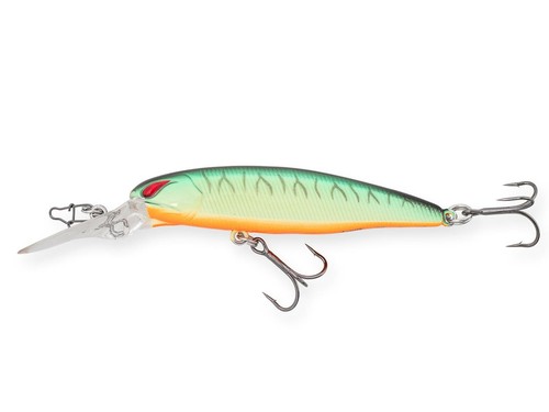Nories Laydown Minnow Deep Just Wakasagi | 66 mm - 6,1 g | Wobbler Premium Japón - Imagen 3 de 5