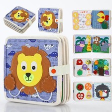 Busy Book for Toddlers 1 Year Old, Toddler Busy Board for 1 Year Old,Felt Qui...