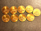 Stunning, Vintage Franklin Mint Antique Cars Coins, Set of 9 Coins, Mint-like — photo 1