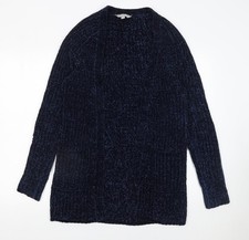 Womens UK Size S Tokyo Laundry Blue Cardigan Jumper