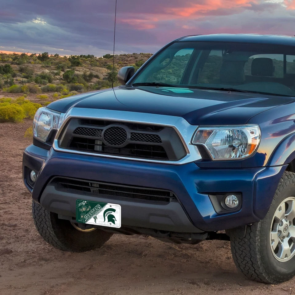 Etiqueta de matrícula de metal NCAA Michigan State Spartans Foto 4 de 4