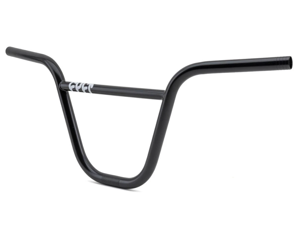 Mission Command (Black) 9" Rise BMX Handlebars - 22.2mm Clamp - Chromoly