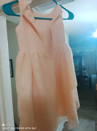 H&M Kids Sequins Dress - Pink w/ Pink Sequins (Size 4-5) - Picture 5 of 7