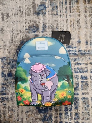 Loungefly Disney Dumbo Flower Field Mother Mrs. Jumbo Mini