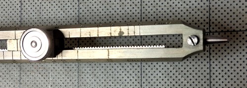 Henschel Proportional Divider 8" 1276 Germany Listed for the person W.A.T. - Picture 7 of 23