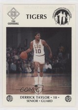 1985 McDag Chemical Dependency Unit of Baton Rouge LSU Tigers Derrick Taylor 0u7