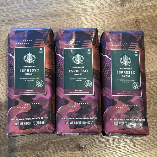 Starbucks espresso dark roast whole bean coffee 3 Pounds - 第 2/5 張圖片