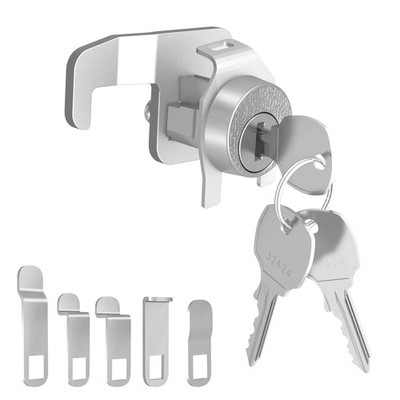 Mailbox Lock Replacement With 3 Keys Cam Lock Nickel Finish For Mailbox Repair