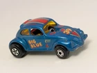 Vintage Matchbox 1972 Beetle Streaker Big Blue Funny Car Hong Kong VW 39