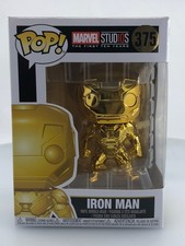 Funko POP! Marvel First 10 Years Iron Man Gold #375 Vinyl Figure DAMAGED BOX