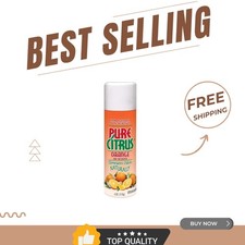 6-Pack Natural Orange Air Freshener Spray, 4 Oz - Eco-Friendly Odor Eliminator