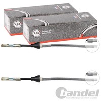 2X A.B.S. Handbremsseile Hinten Passend FüR Ford Focus Trommelbremse Links+Recht