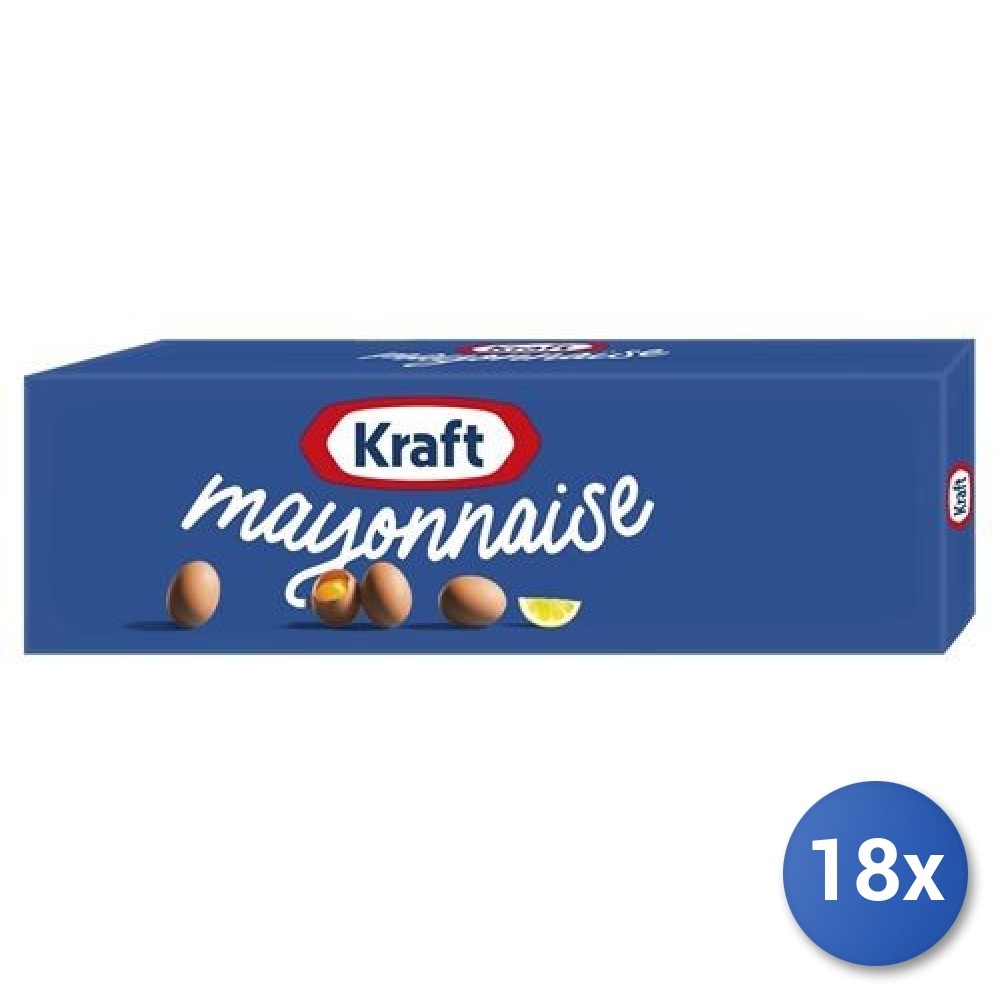 18X Multipack Kraft Mayonnaise Tube 150G
