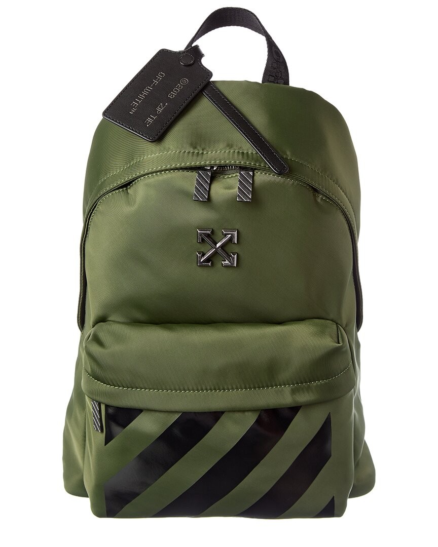 Off-White™ Classic Dome Backpack Men's Green | eBay