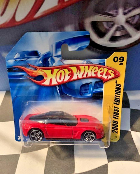 Hot Wheels 2008 FE New Models 09/40 009 '09 Chevrolet Corvette ZR-1 RED PR5 SC