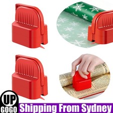 1/2X Wrapping Paper Cutter Straight Neat Paper Roll Cutter for Gift Wrapping AUS