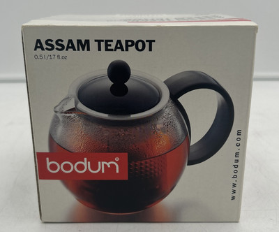 Bodum Assam Glass Teapot / Tea Press, 2-cup size - BRAND NEW!