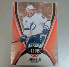2025-26 UD Allure Hockey Jack Finley Orange Slice Rookie #146 Lightning RC