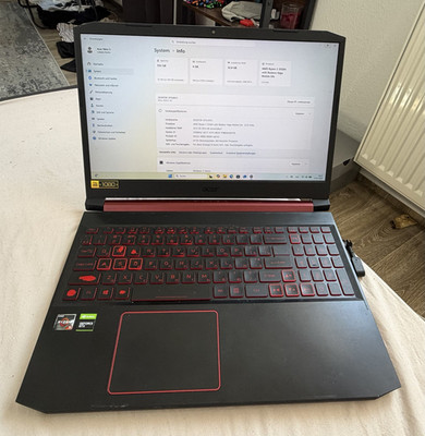 Acer Nitro 5 15,6'' Ryzen 5 3550H 32GB RAM Samsung 870 QVO