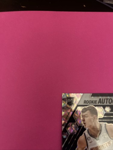 2022-23 Panini Mosaic Rookie Auto Mosaic Christian Braun #RA-CBN Rookie Auto RC - Picture 3 of 6