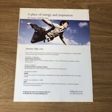 GRAM15 MAGAZINE ADVERT 11X8 ALDEBURGH: MITSUKO UCHIDA FEBRUARY 2008