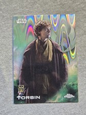 2025 Topps Chrome Star Wars #185 Torbin Debut Raywave Refractor The Acolyte