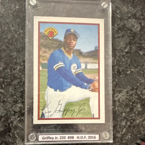 Bowman 1989 Ken Griffey Jr. #220 Seattle Mariners Baseball Card MLB