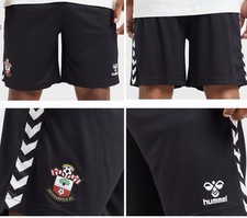 Image of Hummel Southampton FC 2023/24 Adults Home Shorts - Size UK S New