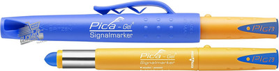 Permanentmarker GEL blau Pica 8081 Marker unauslöschlich Industriebaustelle