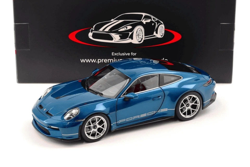 1:18 Norev Porsche 911 992 S/T deseo especial PTS+ Amazonas green - Limited 500 piezas