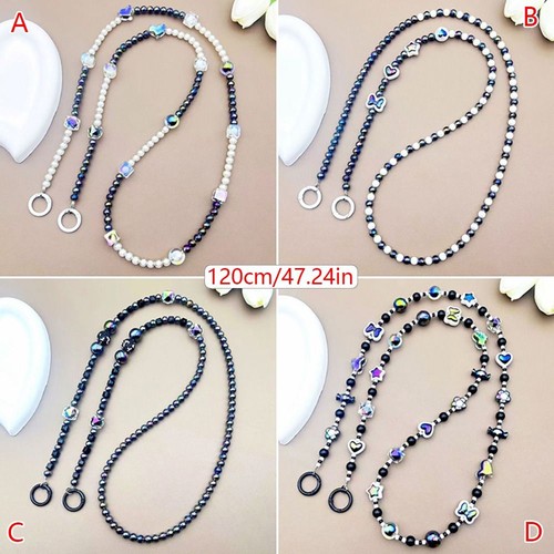 Hanging Decoration Laser Beads Phone Strap Universal Phone Lanyard Phone - Photo 2 sur 10