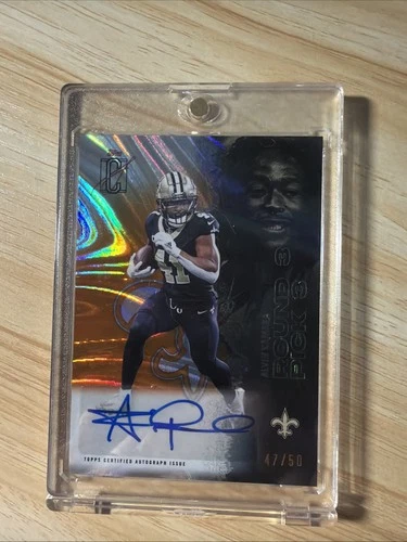 2025 Topps Chrome Alvin Kamara Chrome Autographs (RAW)