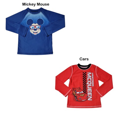 Character Boys 50+ UV Protection Quick Drying T-Shirt (Mickey Mouse, 5T)